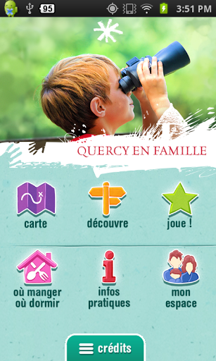 Menu appli Quercy en famille google play iphone