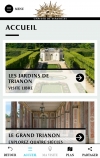 Application Châteaux et jardins de Trianon à Versailles