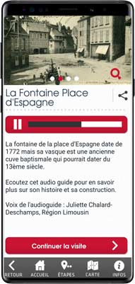 Videoguide Nouvelle-Aquitaine - page point d'intérêt